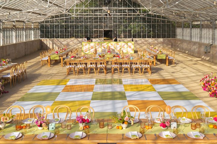 Branded custom event environment